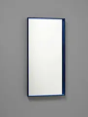 Mirror, model no. 1929 by Fontana Arte, circa 1938, Coloured glass, mirrored glass, painted brass, sold Sep 2016