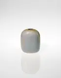 Vase, model no. 3983 by Carlo Scarpa, circa 1942, Lattimo glass with applied gold leaf, sold Sep 2016