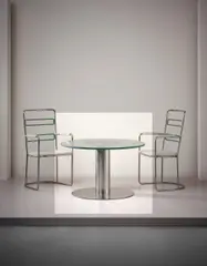 Low table by Axel Einar Hjorth, 1929-1930, Chromium-plated brass, glass, offered Sep 2016