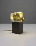 Christophe Côme, 'Wave Loukoum' table lamp, 2012, Crystal, painted metal