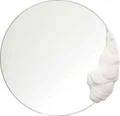 Unique 'Nostalgia' mirror by Constance Guisset, 2016, Mirrored glass, plaster, offered May 2016