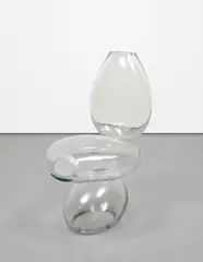 Thomas Heatherwick, 'Keep off the Glass' chair, 2004, Hand-blown clear glass