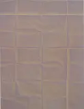 Tauba Auerbach, Untitled (Fold) X, 2009, acrylic on canvas