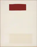 Ethan Cook, Untitled #36, 2013, hand woven cotton canvas, in artist's frame