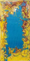 Mark Flood, Baroque Oddity, 2010, acrylic on canvas