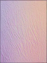 Untitled by Michael Staniak, 2014, casting compound, acrylic on MDF panel, in artist's steel frame, sold Feb 2015