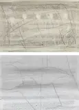 Gerhard Richter, Two works: (i) 15.4.1999 [99/5], 1999; (ii) 27.4.1999 (3) [99/14], 1999, pencil on paper