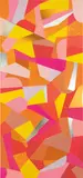 Anselm Reyle, Untitled (for Otto Freundlich), 2006, oil, foil, coloured mirrored acrylic glass on canvas