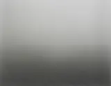 North Pacific Ocean, Mt. Tamalpais by Hiroshi Sugimoto, 1994, black and white photograph, sold Feb 2015