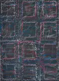 Sam Falls, Untitled (Block Rubbing 23), 2012, coloured pencil on paper