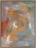 Dan Rees, Artex Painting, 2012, mixed media on canvas