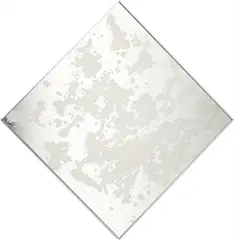 Lozenge by Ned Vena, 2009, acid etched mirror, in artist's frame, offered Apr 2015
