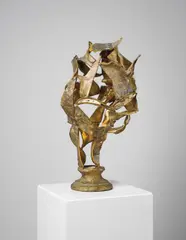Untitled by Nick van Woert, 2010, bronze, ceramic shell, sold Apr 2015