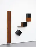 Katja Strunz, Aktive Stagnation, 2005, rusted and powder coated steel