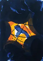 Untitled by Sam Francis, 1984, acrylic on paper, offered Apr 2015