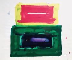 Untitled by Sam Francis, circa 1980, acrylic on paper, offered Apr 2015