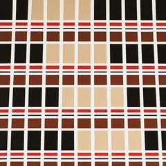 Sarah Morris, Midtown Madison Square Garden (Stairwell), 1998, household gloss paint on canvas