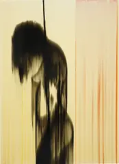 Rachel Howard, Beatrix, 2006, household gloss, acrylic on canvas