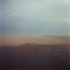 Sections of England: The Sea Horizon by Garry Fabian Miller, 1976-1977, dye destruction print, offered Apr 2015