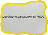 Michelangelo Pistoletto, Frattali (Yellow), 1999-2000, acrylic on mirrored glass