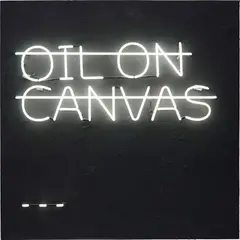 Rero, Untitled (Oil on Canvas), 2012, neon, acrylic, plaster on plywood