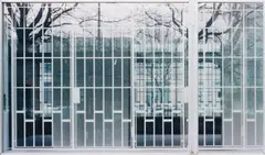 No 3 (Vergittertes Fenster) by Sabine Hornig, 2001, chromogenic print, Diasec mounted, sold Apr 2015