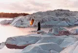 Hanna Liden, Eternal Flame, 2006, digital image projection: one DVD in colour
