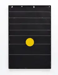 Untitled by Harold Ancart, 2012, oil stick on paper, in artist's frame, sold Jun 2015