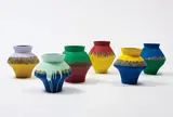 Ai Weiwei, Coloured Vases (in 6 parts)
