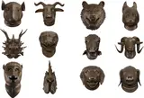 Ai Weiwei, Circle of Animals / Zodiac Heads, 2010, bronze