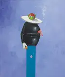 George Condo, Stanley Steamer (Fat Jim), 2009, oil on canvas