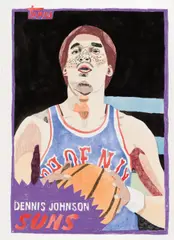DJ by Jonas Wood, 2009, gouache, coloured pencil on paper, sold Jun 2015