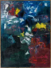 Artex Painting by Dan Rees, 2012, oil on canvas, sold Jun 2015
