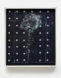 Lost Skull and Spine 2 by Damien Hirst, 2007-2008, oil on newspaper laid on canvas, offered Jun 2015