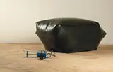 Aufblasbarer Minimüllcontainer by Martin Kippenberger, 1987, rubber, pump, offered Jun 2015