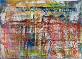 Abstractes Bild, 1990, CR 724-4 by Gerhard Richter, 2014, chromogenic print, Diasec mounted on aluminium, sold Jun 2015