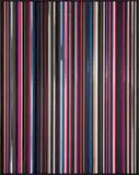 Anselm Reyle, Untitled, 2007, mixed media on canvas, in artist's frame