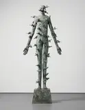 Mimmo Paladino, Caduto a Ragione (Fall for a Reason), 1995, bronze