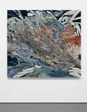Emilio Perez, Blow The Horn One More Time, 2008, acrylic, latex on panel
