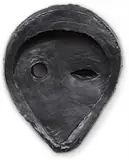 Thomas Houseago, Yet to be Titled (Teardrop Mask)