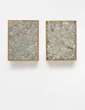 Oscar Tuazon, Two works: (i) I Can't See (Papercrete Edition 18); (ii) I Can't See (Papercrete Edition 16)