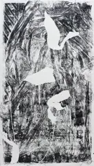 Untitled (OPM No. 10) by Kika Karadi, 2014, oil on primed Belgian portrait linen, offered Jun 2015