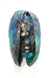 Johan Creten, Perle Noire XII - with the Promise of Rest, 2012, enamel, platinum and gold luster