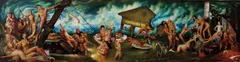 Deluge by David LaChapelle, 2007, chromogenic print, in two parts, offered Jun 2015