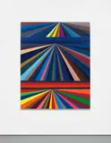 Mark Grotjahn, Untitled (Three-Tiered Perspective)
