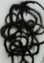 Christopher Wool, Untitled, 1994, alkyd on aluminum