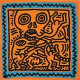 Keith Haring, Untitled, 1984, acrylic on canvas