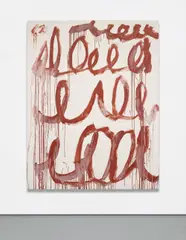 Cy Twombly, Untitled, 2006, acrylic on canvas