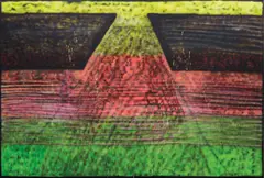Sterling Ruby, SP60, 2009, spray paint on canvas