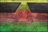 Sterling Ruby, SP60, 2009, spray paint on canvas